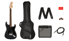 Fender Squier Sonic Stratocaster El-Guitar Start Package (noir)