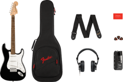 Fender Squier Sonic Stratocaster El-Guitar Start Package (noir)