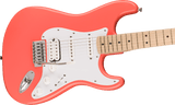 Fender Squier Sonic Stratocaster HSS Electric Guitar Starter Kit (Tahitian Coral)