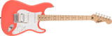 Fender Squier Sonic Stratocaster HSS Electric Guitar (Tahitian Coral)