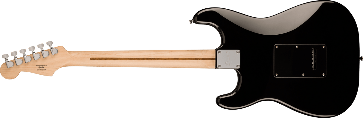 Fender Squier Sonic Stratocaster HSS Electric Guitar (Black)