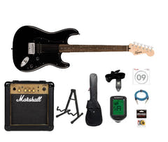 Fender Squier Sonic Stratocaster HT H Guitare électrique Starterpakke (Sort)