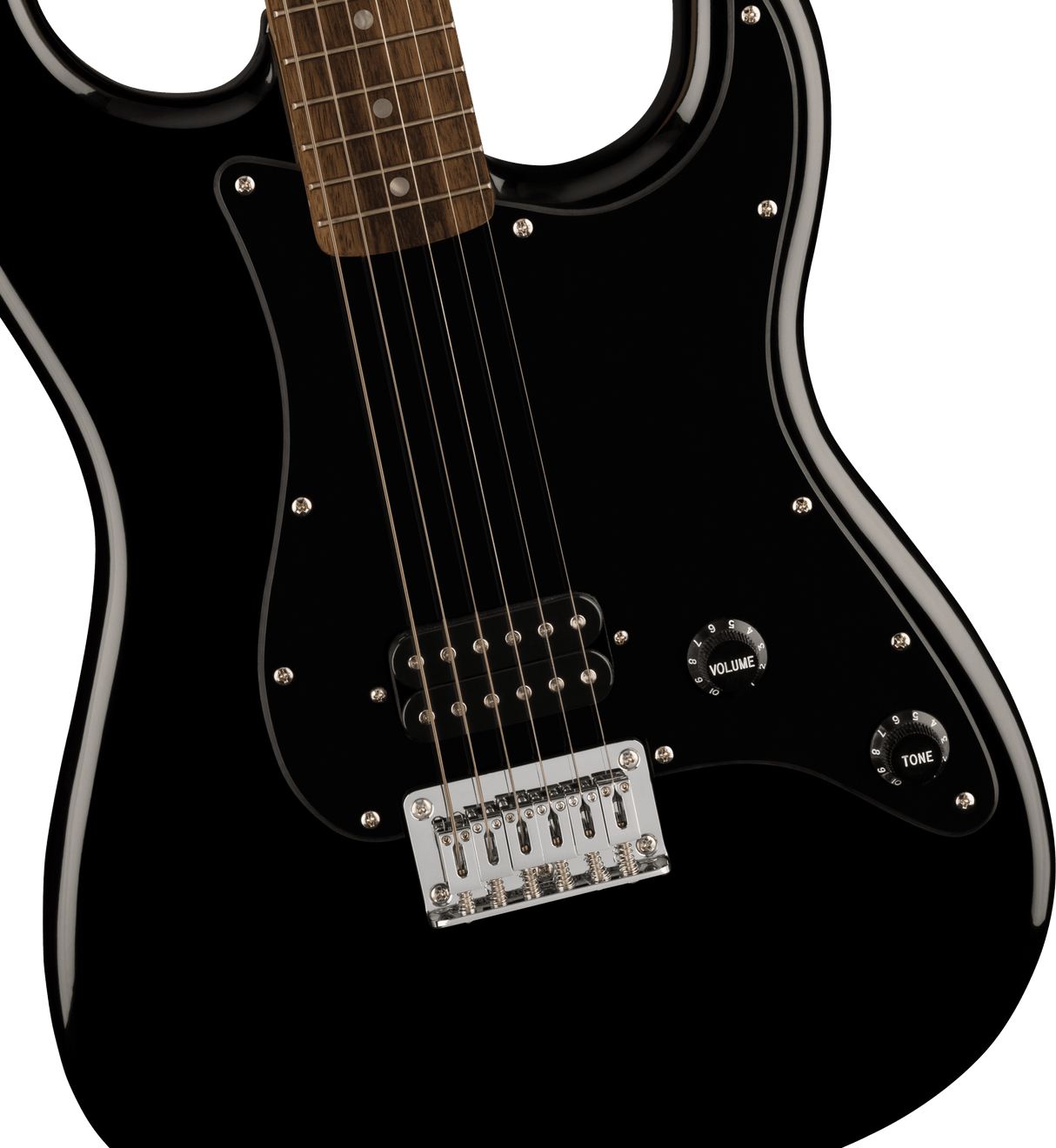 Fender Squier Sonic Stratocaster HT H Electric Guitar Starter Kit (Black)