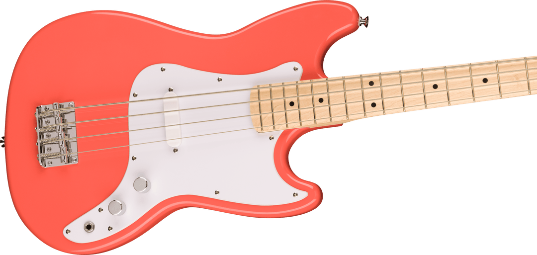 Fender Squier Sonic Bronco Basse électrique (Tahitian Coral)