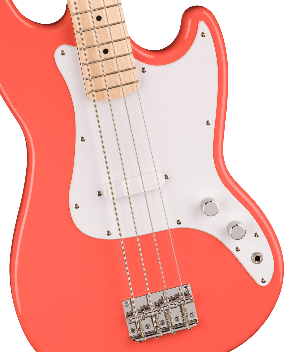 Fender Squier Sonic Bronco Basse électrique (Tahitian Coral)
