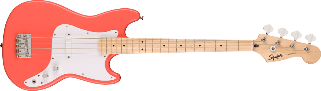 Fender Squier Sonic Bronco Basse électrique (Tahitian Coral)