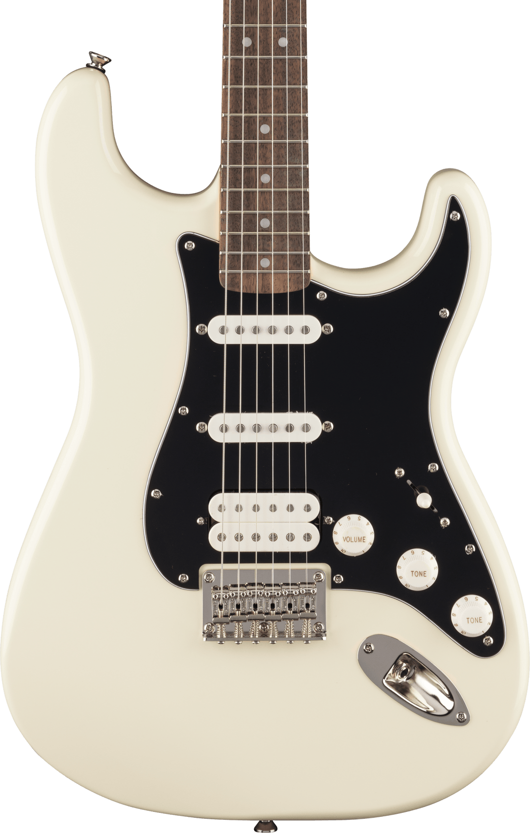 Fender Classic Vibe 70s Stratocaster HT HSS, Laurel Fingerboard, Black Pickguard, Olympic White