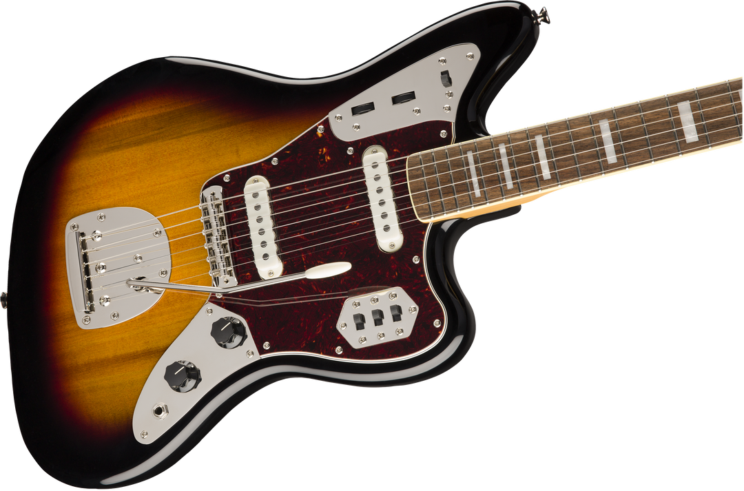 Fender Squier Classic Vibe '70s Jaguar Guitare électrique (Tricolor Sunburst)