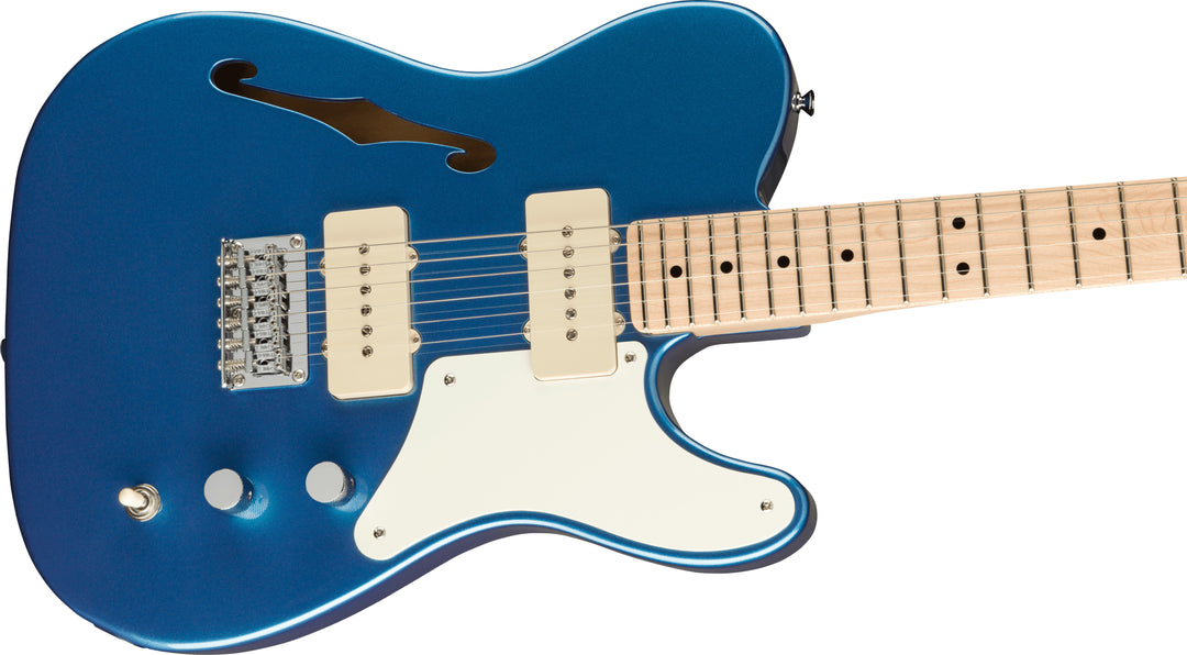 Fender Squier Paranormal Cabronita Telecaster Thinline Guitare électrique (Lake Placid Blue)