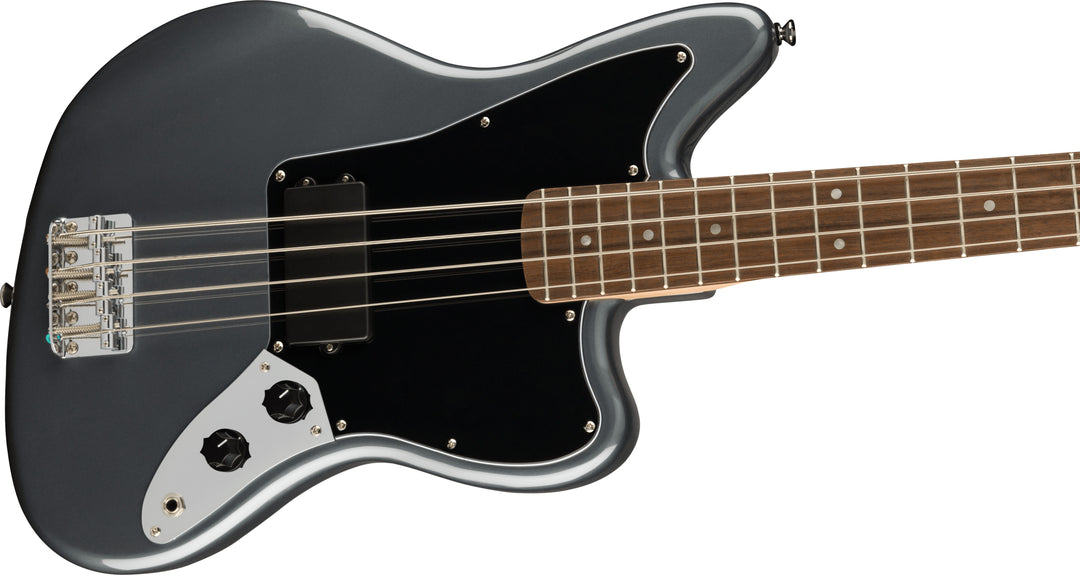 Fender Squier Affinity Jaguar Basso électrique (Charcoal Frost Metallic)
