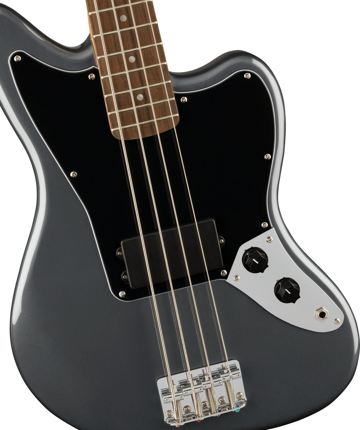 Fender Squier Affinity Jaguar Bass (Charcoal Frost Metallic )