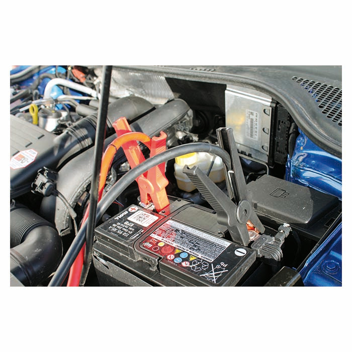 Jeu de câbles de démarrage avec protection électrique 2,5m