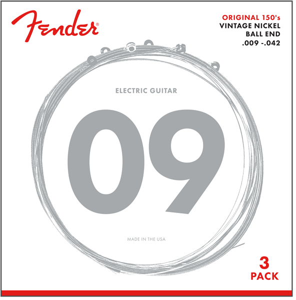 Fender Original 150 Cordes de Guitare (.009-.042)