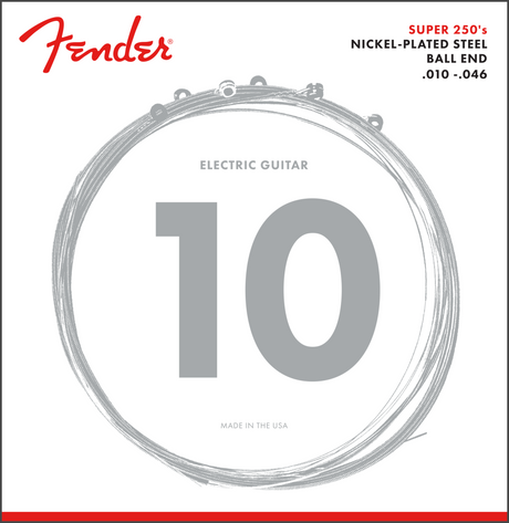Fender Super 250 Cordes de Guitare (.010-.046)