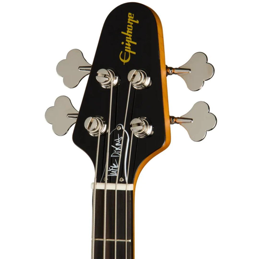 Epiphone Mike Dirnt Grabber G-3 basse, Silverburst