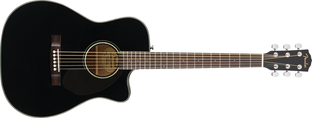 Fender CC-60SCE Concert Guitare Western (Sort)