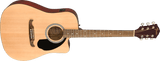 Fender FA-125CE Dreadnought Western Guitar (Natural)