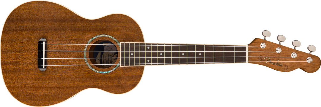 Fender Zuma Concert Ukulélés (Natur)