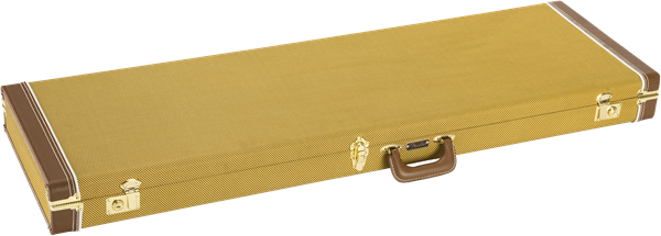 Fender Classic Precision Basso/Jazz Basso Étui Rigide (Tweed)