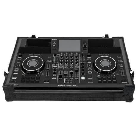UDG Ultimate Flight Case Denon DJ SC LIVE 4 Black Plus (Roues)