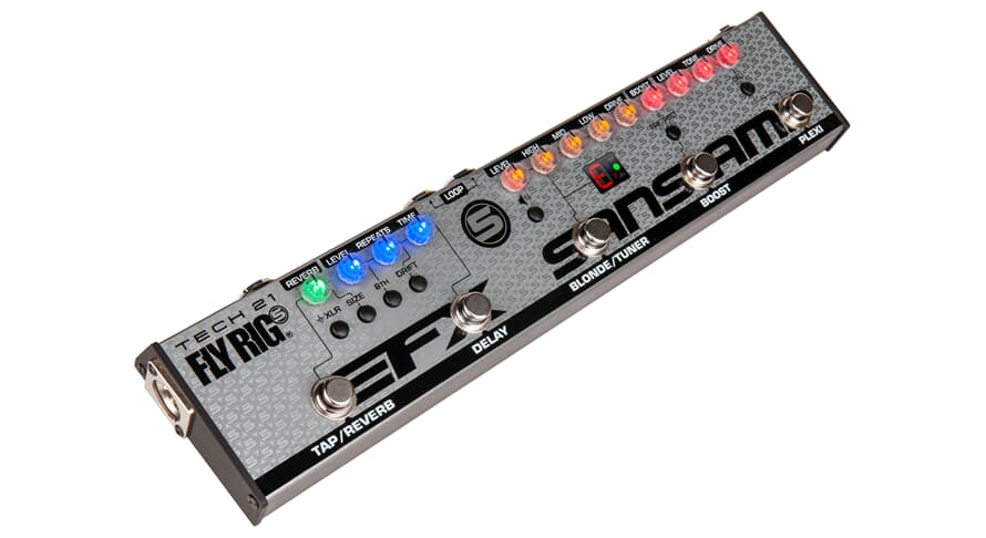 Tech 21 Fly Rig 5 v2 multi-effet pour guitares