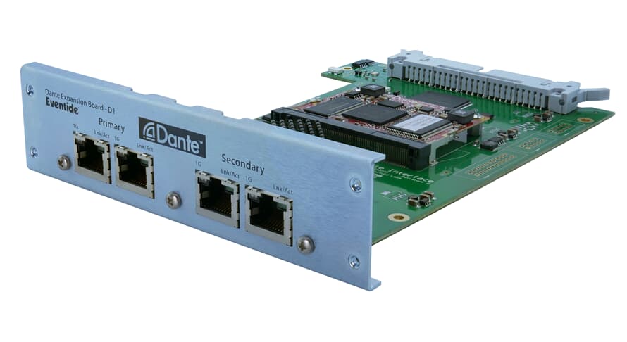 Eventide H9000 carte d'extension Dante