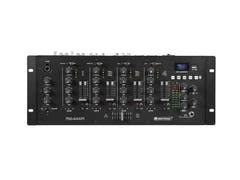 OMNITRONIC PM-444Pi Mixeur DJ 4 canaux avec lecteur & interface USB
