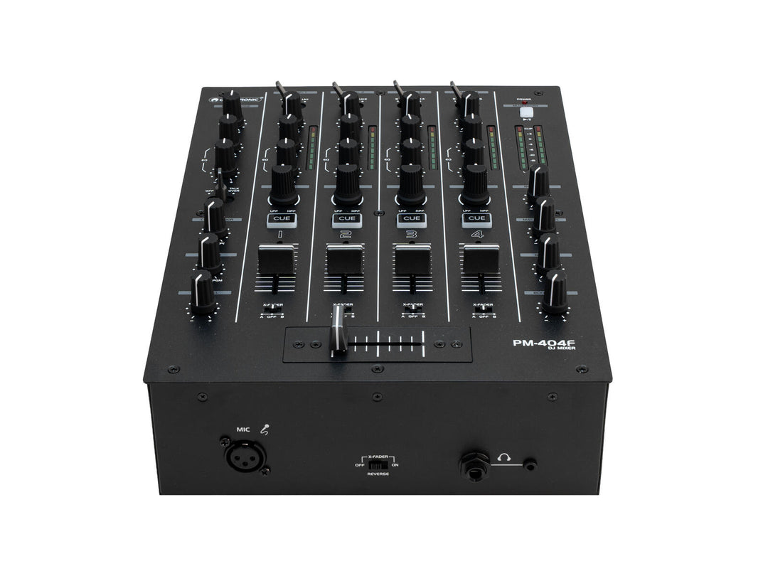 OMNITRONIC PM-404F table de mixage DJ 4 canaux avec filtre et Bluetooth