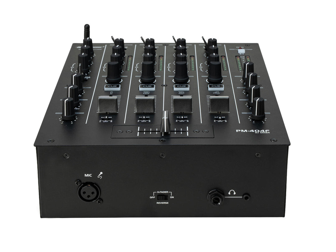 OMNITRONIC PM-404F table de mixage DJ 4 canaux avec filtre et Bluetooth