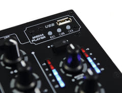 OMNITRONIC PM-311P Table de mixage DJ avec lecteur