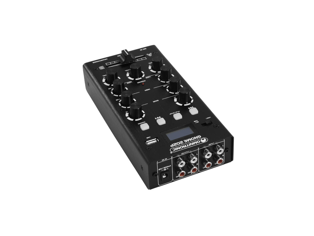Mini-mixeur OMNITRONIC GNOME-202P noir