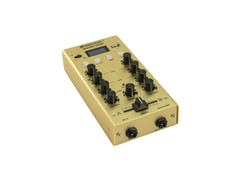 OMNITRONIC GNOME-202P mini-table de mixage dorée