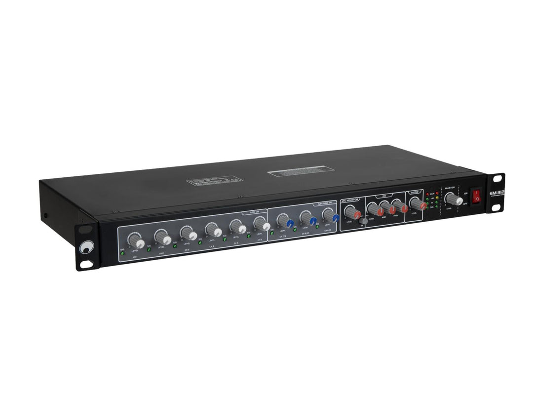 OMNITRONIC Table de mixage de divertissement EM-312