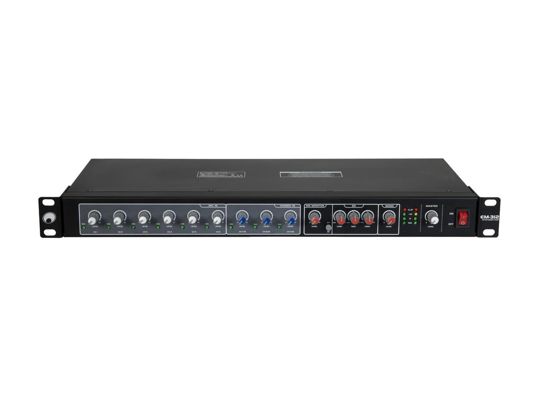 OMNITRONIC Table de mixage de divertissement EM-312