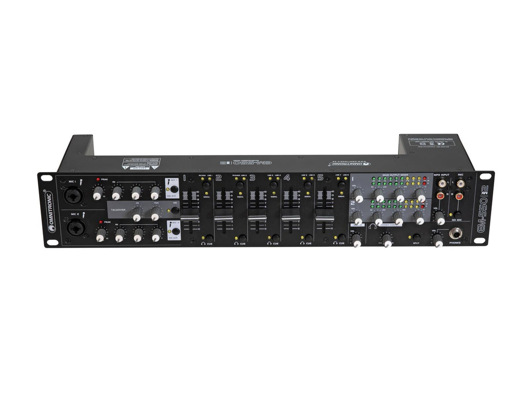Console de mixage de divertissement OMNITRONIC EM-550B MK2