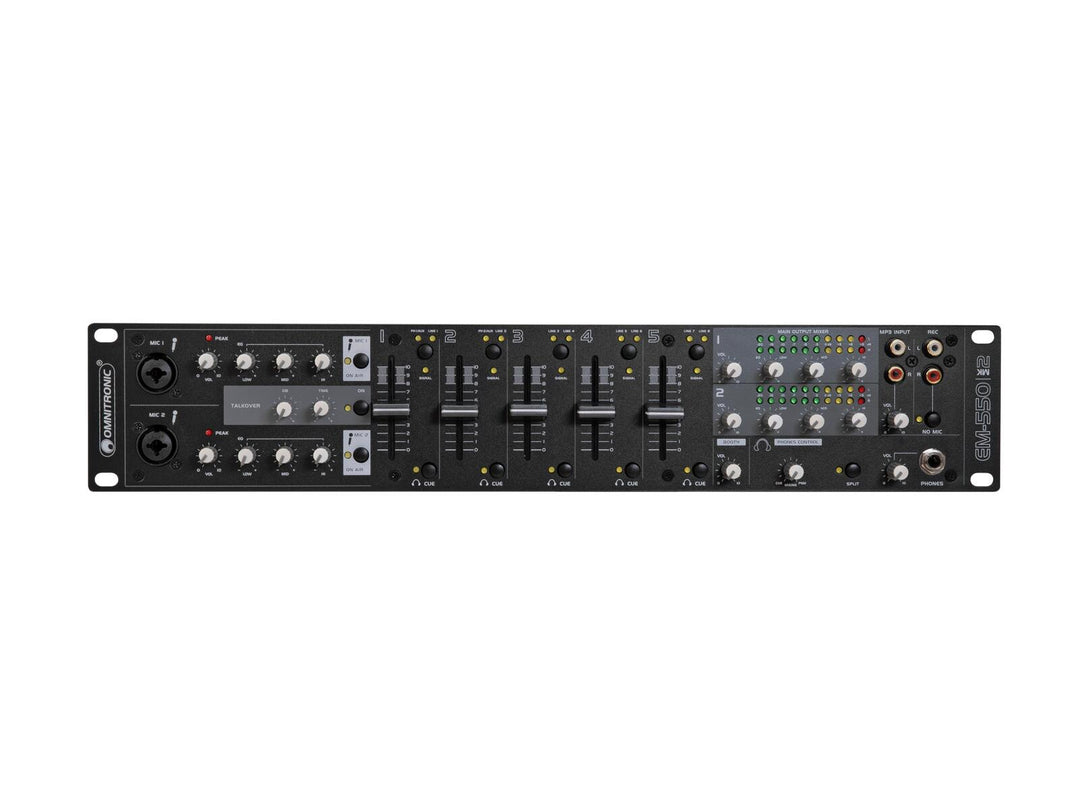Console de mixage de divertissement OMNITRONIC EM-550B MK2
