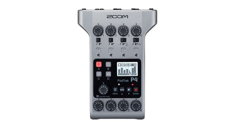 Zoom P4 PodTrak Table de Mixage Podcast