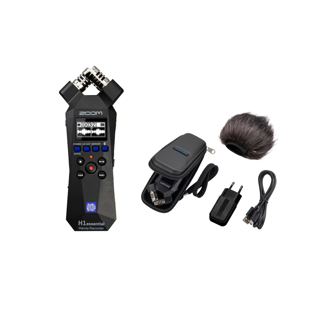 Zoom H1e Essential Handy Recorder + Pack d'accessoires