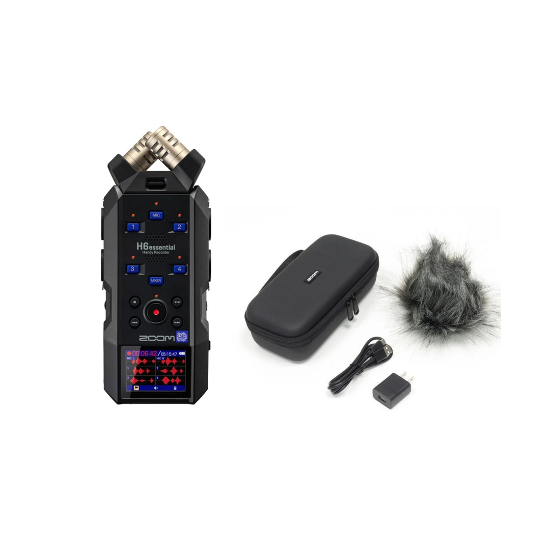 Zoom H6e Essential Handy Recorder + Pack d'accessoires