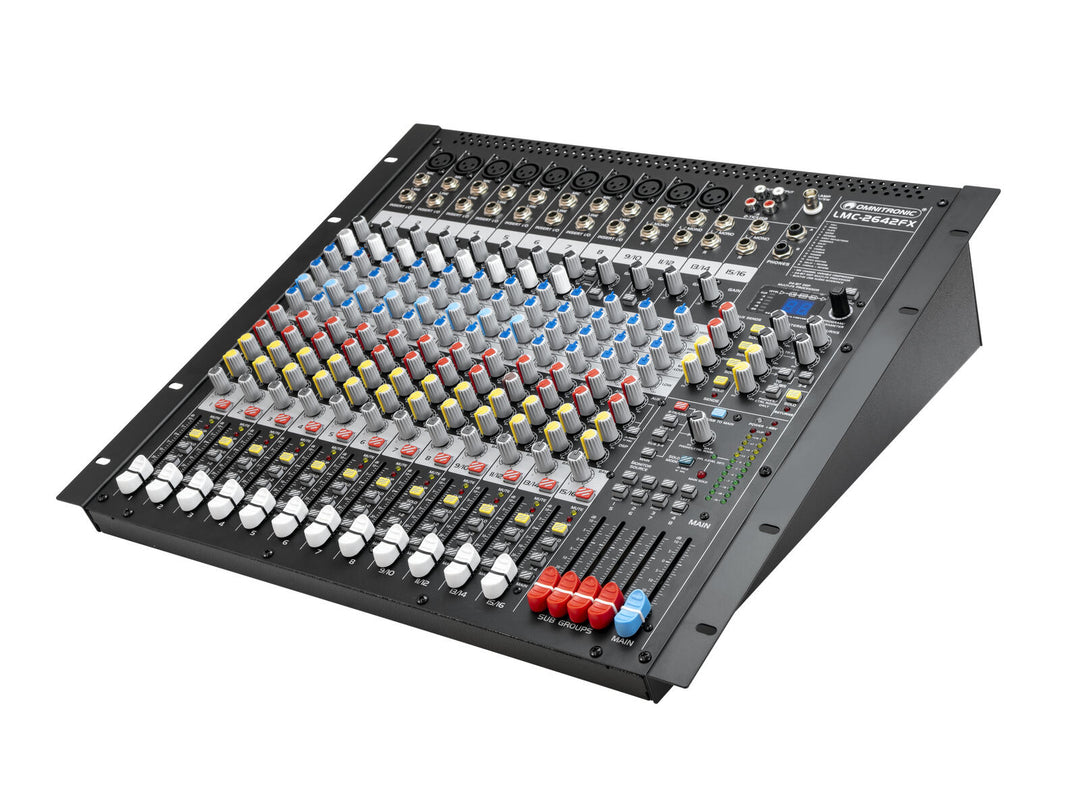 OMNITRONIC LMC-2642FX USB Console de mixage