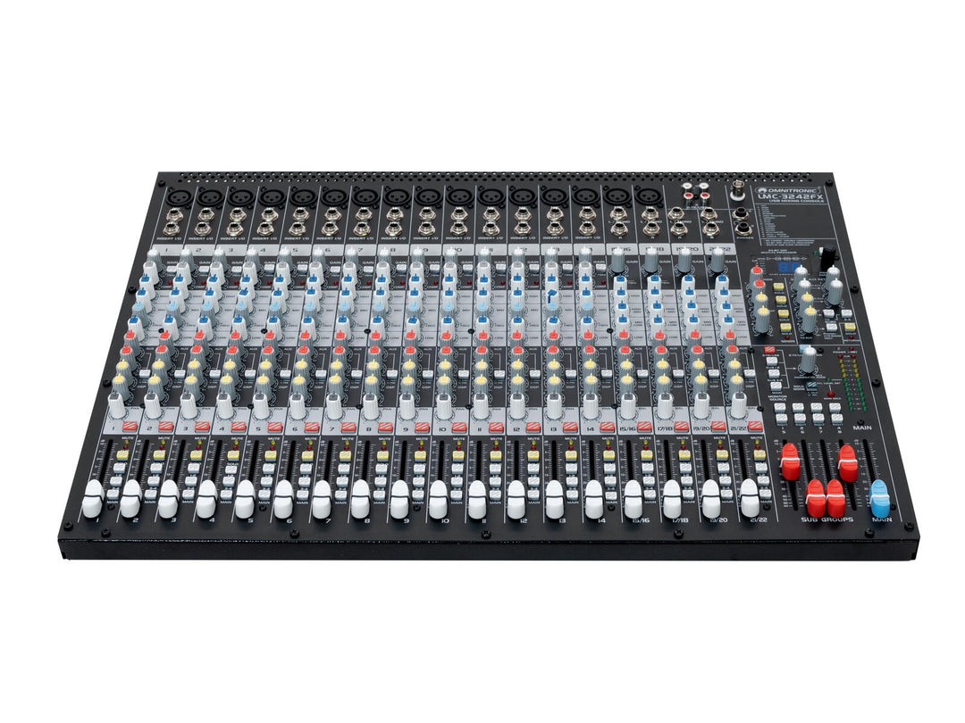 OMNITRONIC LMC-3242FX USB console de mixage