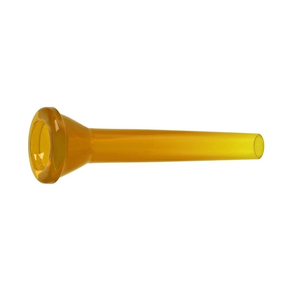pTrumpet embouchure 5C pour trompettes, jaune, plastique ABS