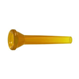 pTrumpet embouchure 5C pour trompettes, jaune, plastique ABS
