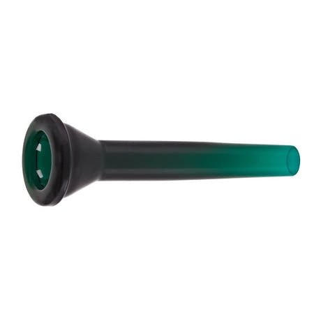 Embouchure pTrumpet 3C pour trompettes, verte, plastique ABS