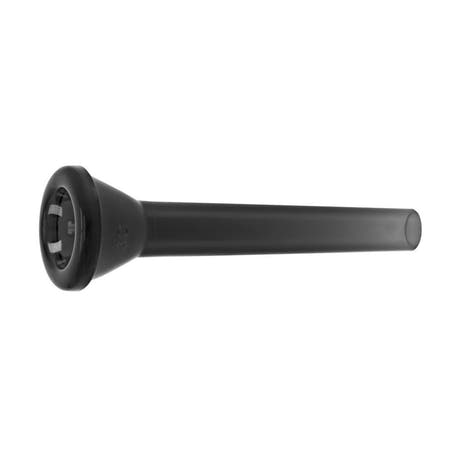 pTrumpet embouchure 3C pour trompette, noire, plastique ABS