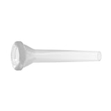 pTrumpet embouchure 5C pour trompettes, blanche, plastique ABS
