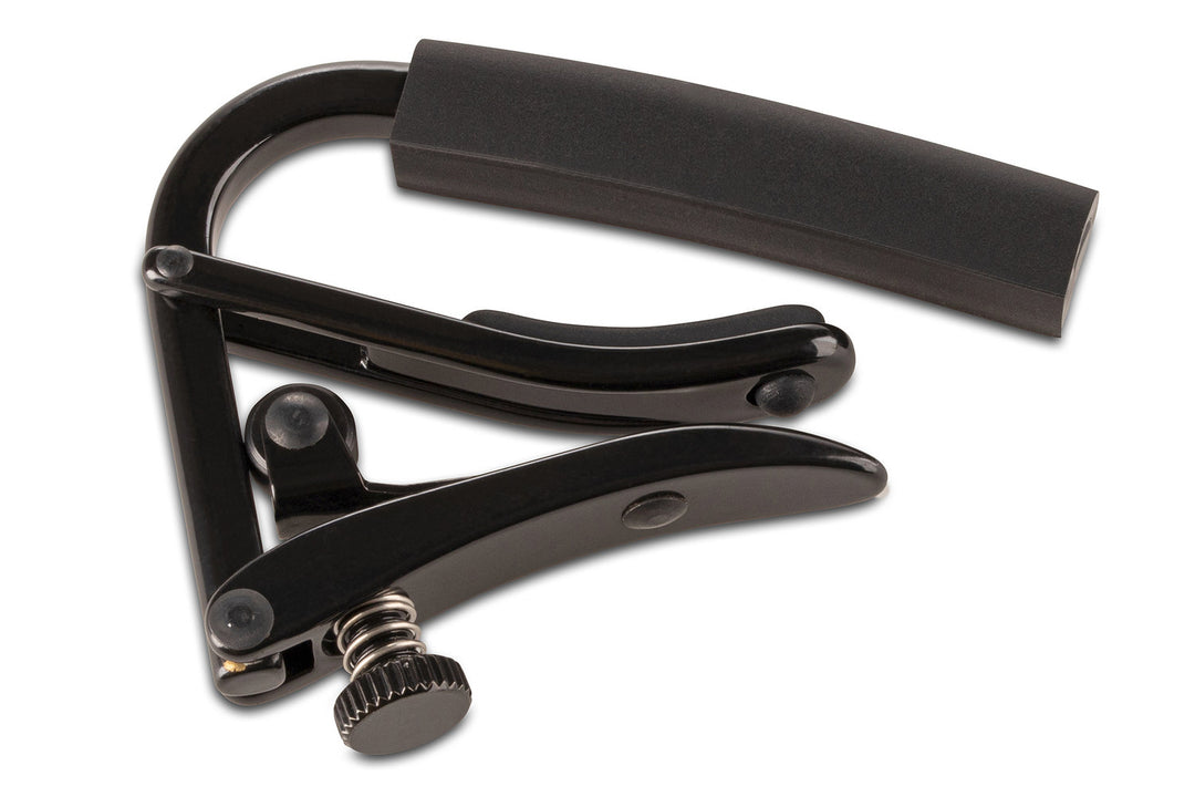 Shubb Capo Standard Capo - Guitare électrique, rayon 7.25", black (C4k)