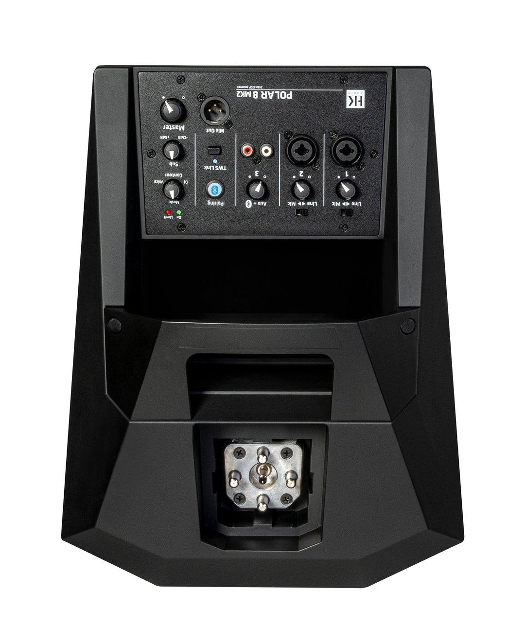 HK Audio POLAR 8 MK2 Système PA colonne actif 1200W avec Bluetooth (Noir)