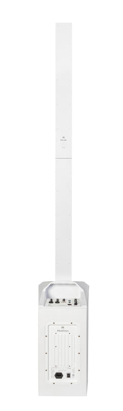HK Audio POLAR 8 MK2 White Système PA colonne actif 1200W avec Bluetooth