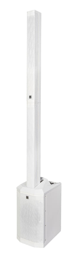 HK Audio POLAR 8 MK2 White Système PA colonne actif 1200W avec Bluetooth
